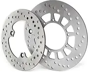 Motorcycle Front Disc Brake Rear Brake Disc Rotor Fit For Ya XT 225 XT225 WE 4JG5/6 1997 1998 XG250 2004-2017(Front and Rear)