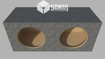 STAGE 1 - DUAL SEALED SUBWOOFER MDF ENCLOSURE FOR ALPINE SWR-8 SUB BOX