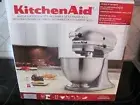 BRAND NEW KITCHENAID 4.5 QUART TILT-HEAD 300 WATTS STAINLESS STEEL W/ALL ATTACH
