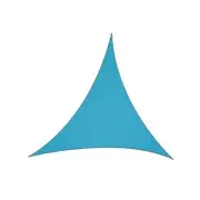Sudzendf Canopies 9.84'x9.84' Storage Bag Polyester Triangle Sun Shade Blue