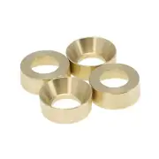 4Pcs Durable Brass Wheel Weights for Axial SCX24 AXI90081 1/24 RC Crawler Car F