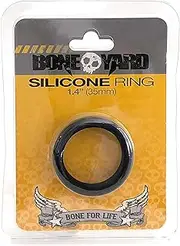 Boneyard Silicone Ring 35mm, Black