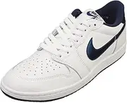 [Nike] Jordan Men's 1 Low 85 White/Navy-White (FB9933 141), White/Navy-white, 8 US