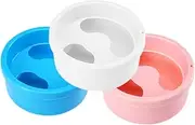 Outanaya Nail Soaking Bowl Gel Polish Remover 3pc Manicure Supplies for Nail Salons and Home