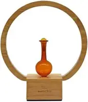 AMRITA COURT Nebuliser (Diffuser) Wooden Base with Ring Light Luna