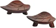 TIDTALEO 2PCS Chopstick Rest Tableware Organizer for Dining Sturdy Spoons Holder Decor for Banquets and Celebrations