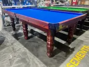 NEW 8' Slate Pool Snooker Billiard Table Cedar With Royal Blue Felt Ballina Area