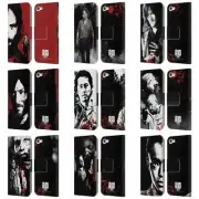 AMC THE WALKING DEAD GORE LEATHER BOOK WALLET CASE FOR APPLE iPOD TOUCH MP3
