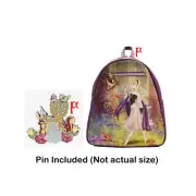 Loungefly Disney Sleeping Beauty Aurora Forest Mini Backpack Critters Wheel Pin