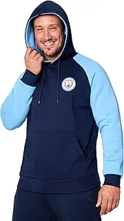 Manchester City F.C. Mens Hoodie with Kangaroo Pocket