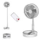 UN UNITEDTIME Desk and table fan, Foldable Fans Portable Travel Fan Battery