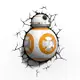 星際大戰STAR WARS《BB-8 》3D立體造型燈 LED穿牆夜燈 3D LIGHT FX