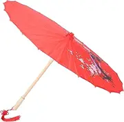 [Healeved] Classical Umbrella Small Style Photography Prop for Parties Printing Design Fine Workmanship for Decor and Special Occasions Elegant Present