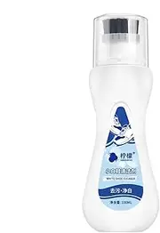 [Generic] Running Shoe Cleaner | Multifunctional Portable Sneakers Stain Remover | 3.38 Oz Brush Head Cleaning Cream Gel, Gentle Sports Shoes, Canvas Shoes
