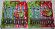 Bazooka (2-PACK) Juicy Drop + GEL (12) Candy Canes Apple Attck & Knock-Out Punch