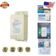 100W Pool Light Transformer: 120V to 12V/13V/14V AC, Multi-Tap Safety Solution