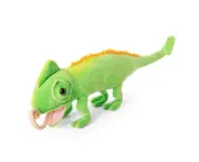 Living Nature 35cm Chameleon Stuffed Animal Plush Kids/Children Soft Toy Green
