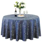 Polyester Jacquard Round Tablecloth Wedding Table Cover Cloth Party Table Decor