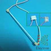 CCFL Backlight Lamps with cable 165mmx2.0mm for 5.7 inch Industrial LCD Panel
