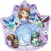 Sofia The First Crown Shaped Melamine Plate