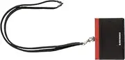 [Hideo Wakamatsu] Hide Owakamatsu Pass Case, Men's Lock, Embossed Cowhide Leather, Black, one Size