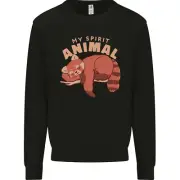 Red Panda My Spirit Animal Kids Sweatshirt Jumper