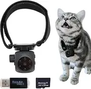 Pet Collar Camera & Cat Collar Camera,Spy Camera Hidden Camera with Audio/Video Sd Card,Dog Tracker Collar,Motion Detection Records 1080p Video & Infrared Night Vision Functionality,Mini Nanny Cam.