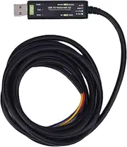 USB to 232 485 Cable Adapter with Power Signal Indicator Support for Win11 10 8.1 8 7, FT232RNL Chip, Surge Protection, Two Meter Cable Length