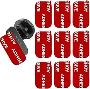 AZXYI Very High Bond Car Adhesive, 9 PCS Dashboard Sticky Adhesive Replacement, Double Sided Sticky Pads Sticker Tapes for Mounting Windshield Dashboard Magnetic Phone Car Mount and Dash Cam