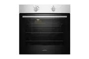 Chef CVE612SB 60cm 80L 3 Function Electric Built-In Oven Stainless Steel