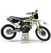 Ninetwo Decals Husqvarna TC85 18-24 Blue White w/ Black BGS Graphics Kit