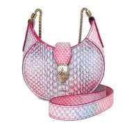 BVLGARI Serpenti Micro Chain Shoulder Crossbody Bag Multicolor NEW from JAPAN
