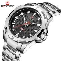 在飛比找Yahoo!奇摩拍賣優惠-領翔NAVIFORCE男士手錶頂級品牌奢華時尚石英男士手錶防