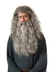 Lord of the Rings The Hobbit Gandalf Beard Kit Adult Costume Accessory