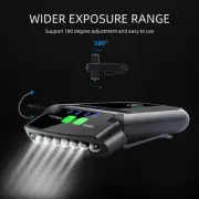 Super Bright LED Hat Light Flashlight Rechargeable Work Light Clip-On Cap Torch