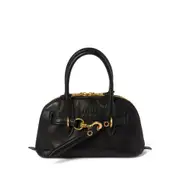 [Miu Miu] Miu Miu Aventure Leather Tote Bag ONE SIZE BLACK