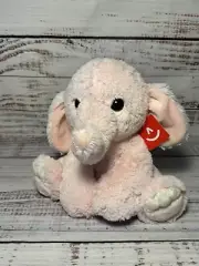 Aurora World Lil Benny Phant Pink Plush Elephant Baby Toy Stuffed Animal B15