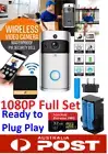 Smart Doorbell 1080P WiFi Video Two-Way Talk Camera 3xBattery / charger 32GB