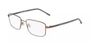 Flexon H6078 206 Men's Glasses Brown Size 52 - Private Health Rebate - Blue Light Block Available