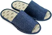 OKA Tatami Slippers, Made in Japan (Grass & Root, Japanese)