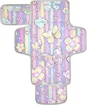 Reusable Diaper pad Changing mat with Tissue Pocket Diaper mat Changing pad with Built-in Pillow