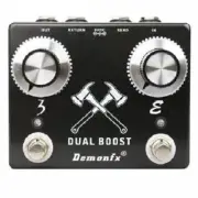 Demonfx Dual Booster with FX Loop Guitar Effect Pedal