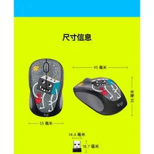 ❀【現貨】羅技LINE FRIENDS滑鼠辦公遊戲筆電M238ღ