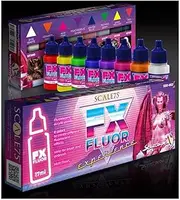 Scalecolor Paint FX Fluor Experience Paint Set