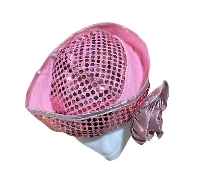 Pink Sequin Sailor Hat Rubies