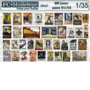 FC Model Trend 1/35 WWI German Posters 1914-1918