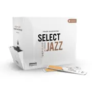 D'Addario Organic Select Jazz Unfiled Tenor Saxophone Reeds, 2 Hard, 25-Pack