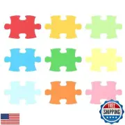 PATIKIL Bulletin Cutouts Paper, 36Pcs Puzzle Shaped Bulletin Board Paper Cut