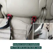 ZL-2054B-R Car child safety belt bracket mounting base Fit-Fit (2nd generation, 2007-2013) right side (co-pilot rear seat)
