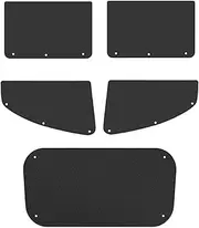 Car Sun Shade - Insulated Sun Protection Cover - Light-Blocking Black Privacy Curtains, UV Blocker Suction Cup Mounting for Truck Van Road Trip